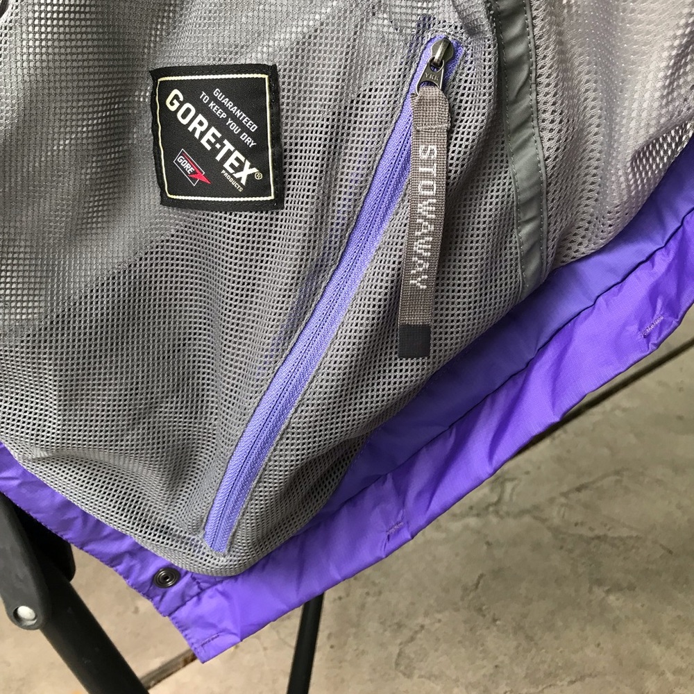 L.L. Bean stowaway rain jacket with Gore-Tex